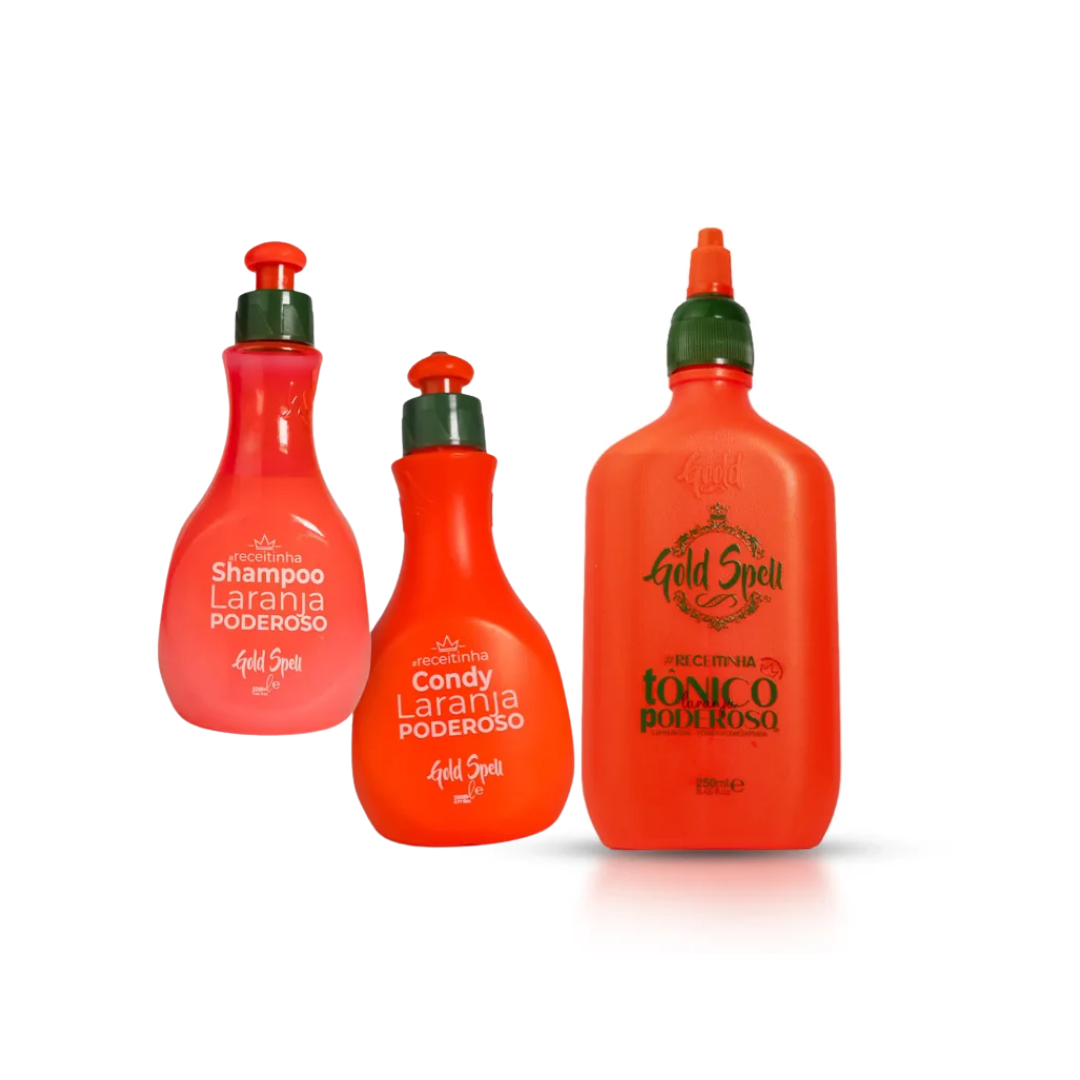 Kit Shampoo + Condicionador + Tônico Poderoso